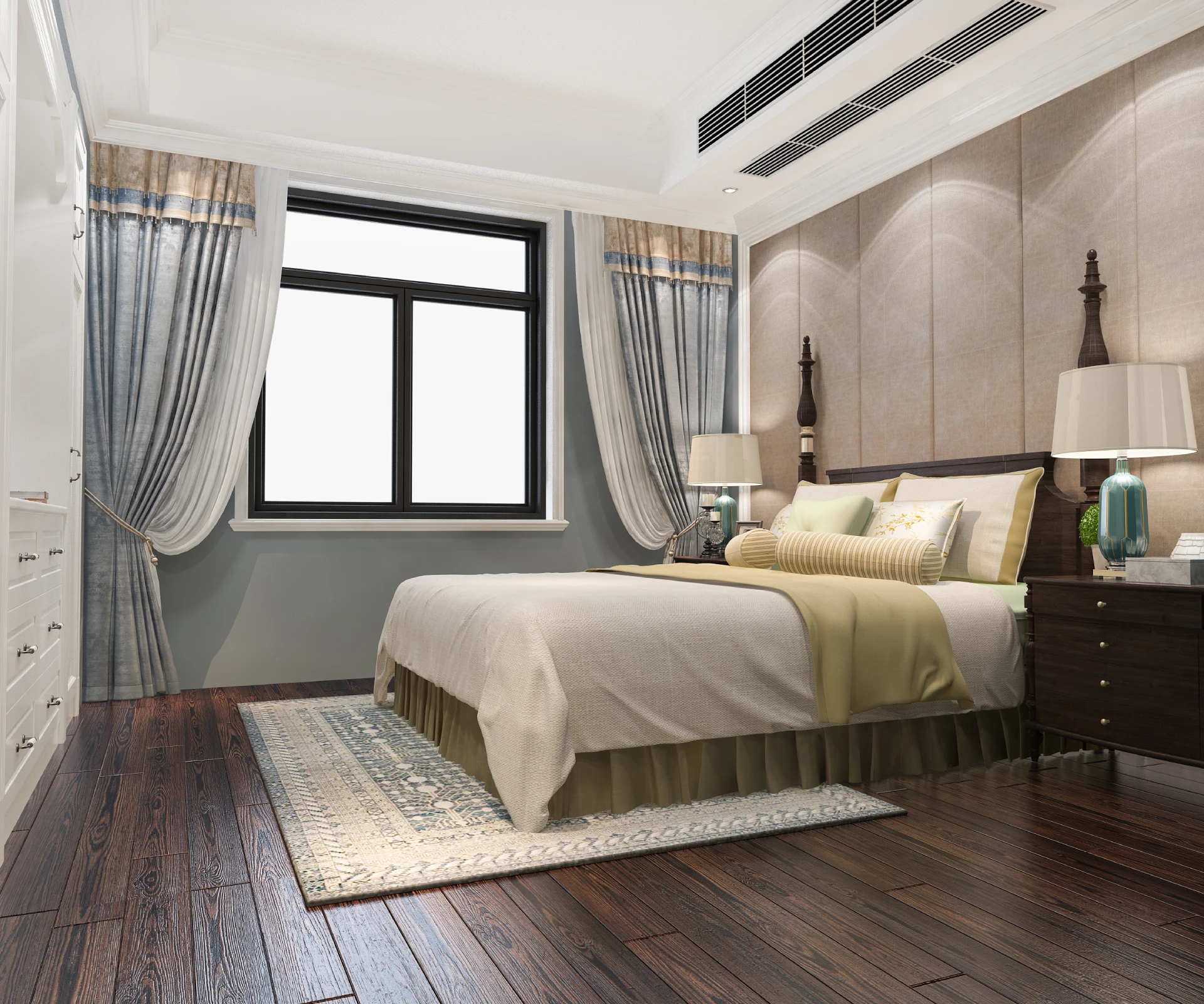 cortinas con blackout para el dormitorio principal